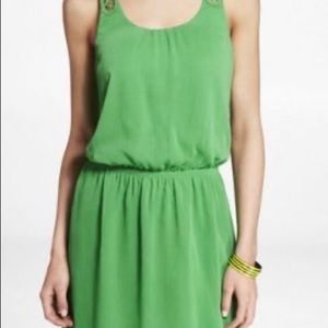 Dress with crochet straps and back